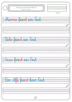 Vorschau - Arbeitsblätter - Schreibschrift Ff - Seite 2