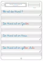 Vorschau - Arbeitsblätter - Schreibschrift Hh - Seite 2