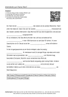 Vorschau - Arbeitsblätter - Arbeitsblätter zum Thema "Nerd" + Lösung & MP3 + - Deckblatt