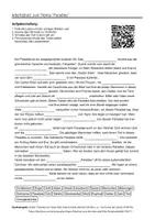 Vorschau - Arbeitsblätter - Arbeitsblätter zum Thema "Paradies" + Lösung & MP3 + Mindmap + Infografik - Deckblatt