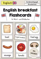 Vorschau - Arbeitsblätter - English breakfast (Frühstück in England) Materialpaket - Englisch Grundschule - Seite 1