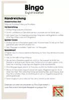Vorschau - Spiele - English breakfast (Frühstück in England) Bingo Spiel - Englisch - Seite 2
