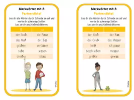 Vorschau - Arbeitsblätter - Merkwörter mit ß üben (3./4. Klasse) - Seite 3