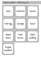 Vorschau - Spiele - English breakfast (Frühstück in England) Merkspiel Matching Pairs - Englisch - Seite 3