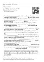 Vorschau - Arbeitsblätter - Lernplakat + Arbeitsblätter zum Thema "Pilze" + Lösung & MP3 + Mindmap - Seite 1