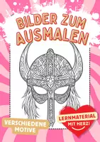 Vorschau - Arbeitsblätter - Ausmalbild Wikinger Kunst Ausmalbilder zum Ausmalen Lückenfüller - Deckblatt