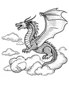Vorschau - Mal- und Bastelvorlagen - Drachen Kunst Ausmalbilder ausmalen Zwischendurch - Seite 2