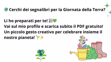 anteprima - Materiale di supporto/inclusione - GIORNATA MONDIALE DELLA TERRA SEGNALIBRI - Pagina 1