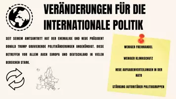 Vorschau - Präsentationen/Tafelbilder - Die US-Politik unter Donald Trump - Seite 1