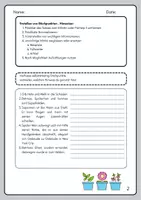 Vorschau - Arbeitsblätter - Stichpunkte erstellen: Infotext und Übungen - Seite 1