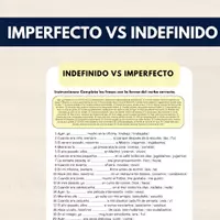 Vista previa - Hojas de trabajo - indefinido vs imperfecto - página 3