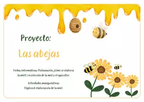 Vista previa - Refuerzo / NEE / Materiales de apoyo - LAS ABEJAS: Polinización, elaboración y fabricación de la miel. - página 1