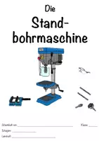 Vorschau - Unterrichtsreihen - Standbohrmaschine Arbeitsplan - Seite 1