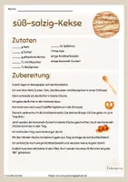 Vorschau - Stundenentwürfe - Süß-salzig-Kekse - Deckblatt