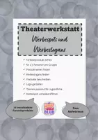 Vorschau - Arbeitsblätter - Werbespots und Werbeslogans erstellen und spielen - Deckblatt