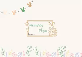 Προεπισκόπηση - Άλλος τύπος υλικού - 🐣🌸Πασχαλινό Flapbook με Έθιμα του Πάσχα - Εξώφυλλο