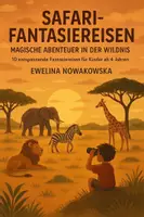Vorschau - Text - 10 magische Safari Fantasiereisen für Kinder - Deckblatt