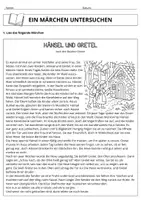 Vorschau - Arbeitsblätter - Märchen Klasse 5/6 Materialpaket - Seite 1