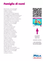 anteprima - Schede informative - Le famiglie di nomi - grammatica - schede con canzone - Pagina 1