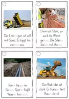 Vorschau - Fördermaterial/Inklusion - Auf der Baustelle, Lesekarten für Erstleser (Silbenmethode), Nr. 015 - Seite 3
