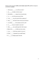 Vorschau - Arbeitsblätter - Französische Grammatik-Übungen_ Demonstrativbegleiter, Fragewörter, Adjektive & Verben (Präsens) (1) - Seite 3