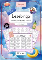 Vorschau - Spiele - Bundle aller 50 Lesebingos, passend zu Karibu 1, Lesen, 1.Klasse - Seite 1