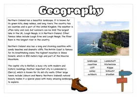 Vorschau - Arbeitsblätter - Northern Ireland Reading Comprehension - Lerntheke - Seite 1