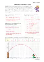 Vorschau - Arbeitsblätter - Übungsaufgaben QUADRATISCHE FUNKTIONEN (Allgemeine Form) - Seite 3