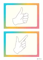 Vorschau - Bildkarten - Entscheidungshilfe mit 1 & 2 Fingern | visuelle Abstimmung - Seite 2