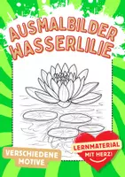Vorschau - Mal- und Bastelvorlagen - Kunst Zwischenaufgabe Ausmalbilder - Deckblatt