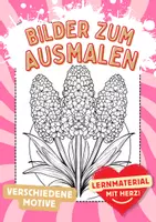 Vorschau - Arbeitsblätter - Ausmalbild Hyazinthe Mandala Kunst Blumen Ausmalbilder ausmalen - Deckblatt