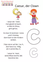 Vorschau - Arbeitsblätter - Buchstabe C- Lernmaterial von Buchstabenland - Seite 3