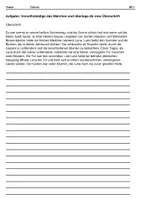 Vorschau - Arbeitsblätter - Schreibkonferenz - 5 sommerliche Märchen zum weiterschreiben - Seite 1