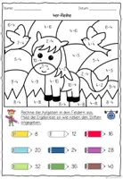 Vorschau - Arbeitsblätter - Rechnen & Malen – 4er-Reihe im Einmaleins • Differenzierte Rechenmalblätter für Klasse 2 🎨✏️ - Seite 2