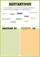 Vista previa - Hojas de trabajo - SUSTANTIVO - página 1