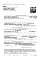 Vorschau - Arbeitsblätter - Arbeitsblätter "Rothenburg ob der Tauber" + Lösung & MP3 + Infografik - Deckblatt
