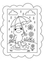 Vorschau - Mal- und Bastelvorlagen - Ausmalbilder Frühling - Seite 2