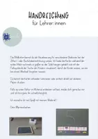 Vorschau - Stationenlernen - Stationskarten für Ziffern- und Buchstabenweg - Seite 1