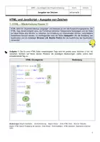 Vorschau - Arbeitsblätter - JavaScript- Ausgaben von Zeichenketten - Deckblatt