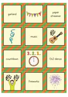 Προεπισκόπηση - Φυλλάδια - New Year's Eve Matching Pairs Game (English) / Παραμονή Πρωτοχρονιάς παιχνίδι αντιστοίχισης ζευγαριών - Σελίδα 3