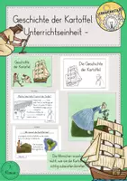 Vorschau - Stundenentwürfe - Kartoffel Geschichte Unterrichtseinheit - Deckblatt