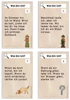 Vorschau - Stationenlernen - Rätselkarten: Was bin ich? - Freiarbeit, Knobeln, Lesen - Seite 2