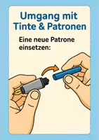 Vorschau - Unterrichtsreihen - Mein Füllerführerschein – Schreibtraining und Schwungübungen für die 2. & 3. Klasse - Seite 1