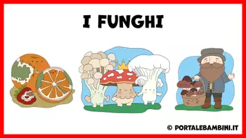 anteprima - Esercizi - I funghi - Unità didattica - Pagina 1