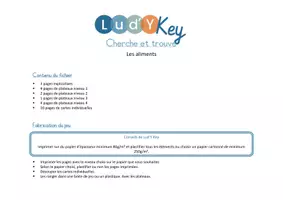 Aperçu - Apprentissages en autonomie - CHERCHE ET TROUVE FRUITS ET LEGUMES - Page 1