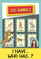 Προεπισκόπηση - Flashcards - Zoo animals I have... Who has...? - Game (English) / Ζώα ζωολογικού κήπου έχω... Ποιος έχει...; - Παιχνίδι (Αγγλικά) - Εξώφυλλο