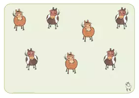 Vorschau - Fördermaterial/Inklusion - Klettmappen: Ponys versorgen - Seite 3