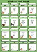 Vorschau - Spiele - Don't Say It - Game (garden and forest animals) - Seite 1