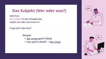 Vorschau - Präsentationen/Tafelbilder - Satzglieder (Erklärung und Übungen) - Seite 3