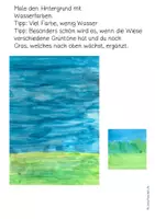 Vorschau - Mal- und Bastelvorlagen - Kunstprojekt: Osterhase mit Osterei - Seite 3